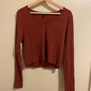 Topshop Cropped Longsleeve